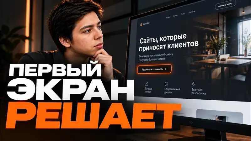 Как увеличить конверсию первого экрана сайта